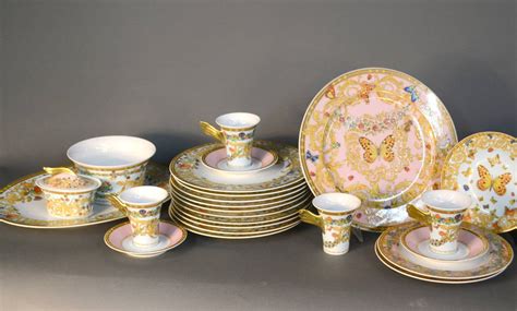 replica versace crockery|Versace dishes for sale.